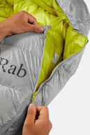Rab Mythic 200 Sleeping Bag - Cloud - Regular LH