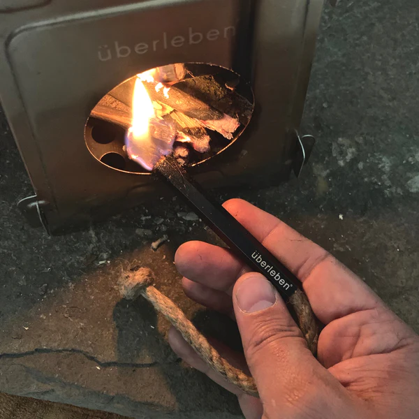 Uberleben Tindar Wick Fire Starter Wick & Bellow