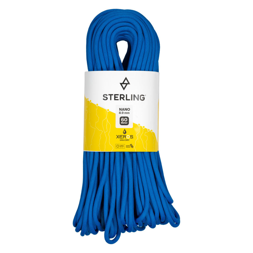 Sterling Nano 8.9 Xeros Rope - Blue - 60m