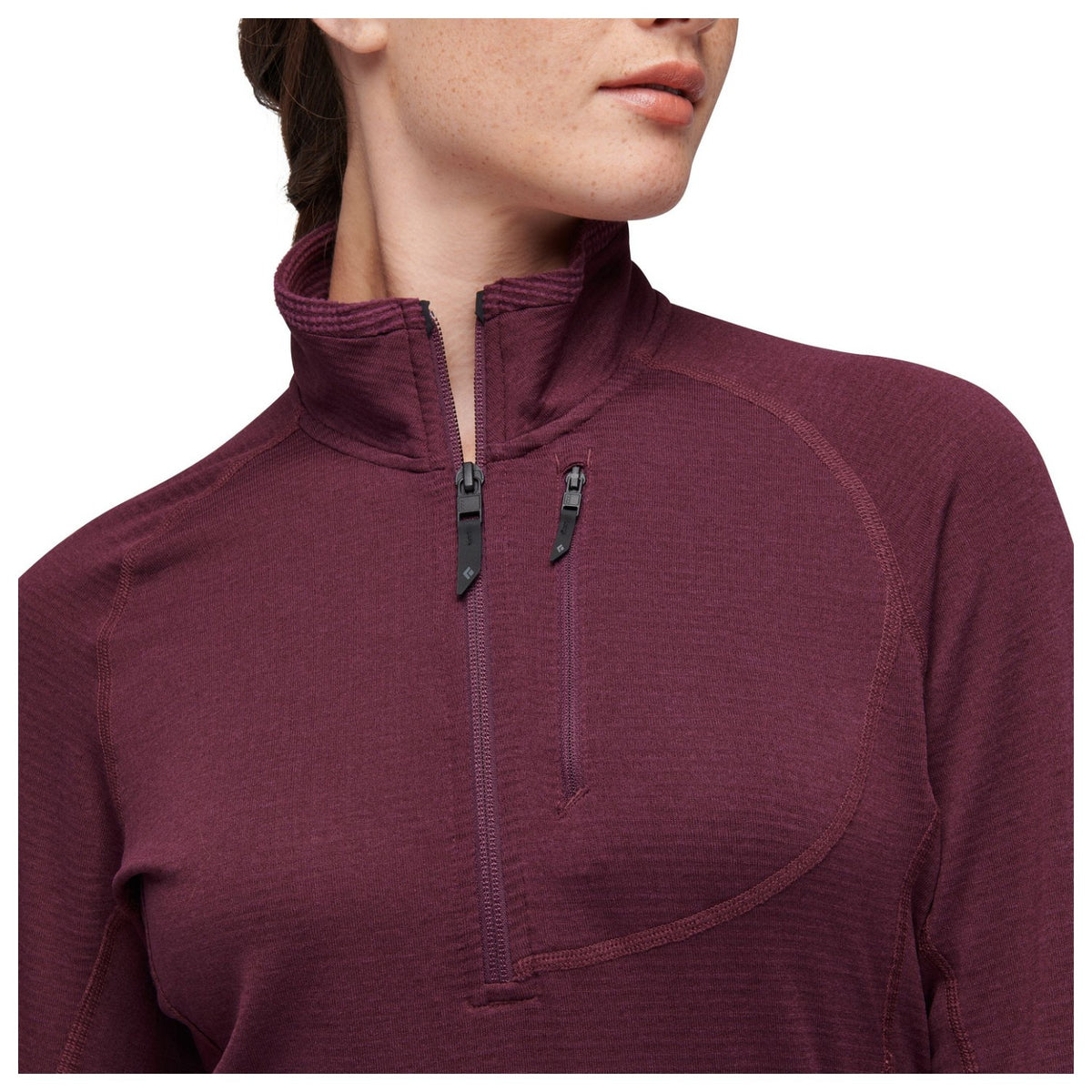 Black Diamond Women's Coefficient LT Quarter Zip Pullover