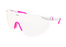 Hilx Domain Kinetik Sunglasses - Shiny White w/ Photochromic Red Lens | Gearshop NZ
