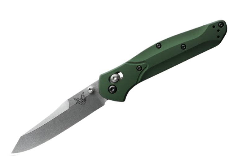 Benchmade 940 Osborne - Green Aluminium