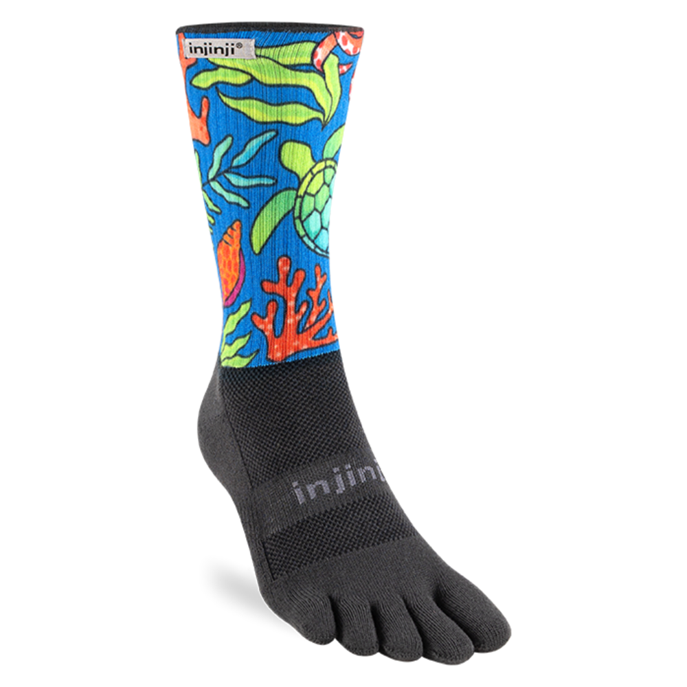 Injinji Artist Designed Mens Trail Crew