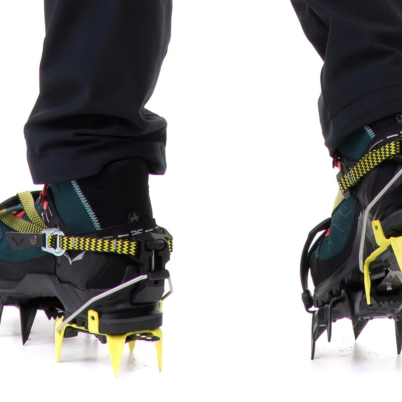 Salewa Alpinist Combi Crampon, Black/Yellow