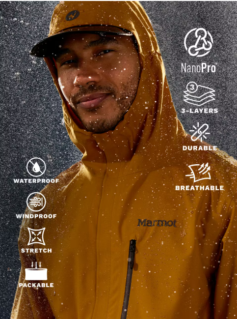 Marmot Men's PreCip Evo Pro Rain Jacket