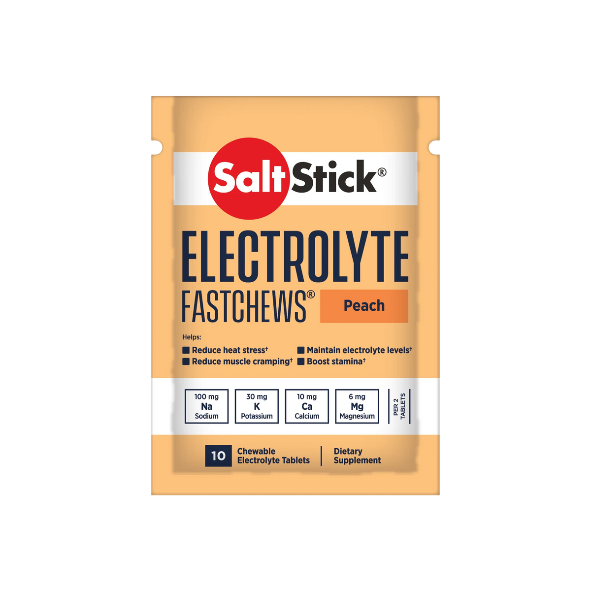SaltStick Electrolyte FastChews Packet - 10 Chews