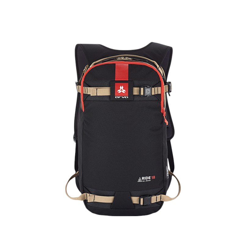 Arva Ride 18 Snowsports Backpack - Black