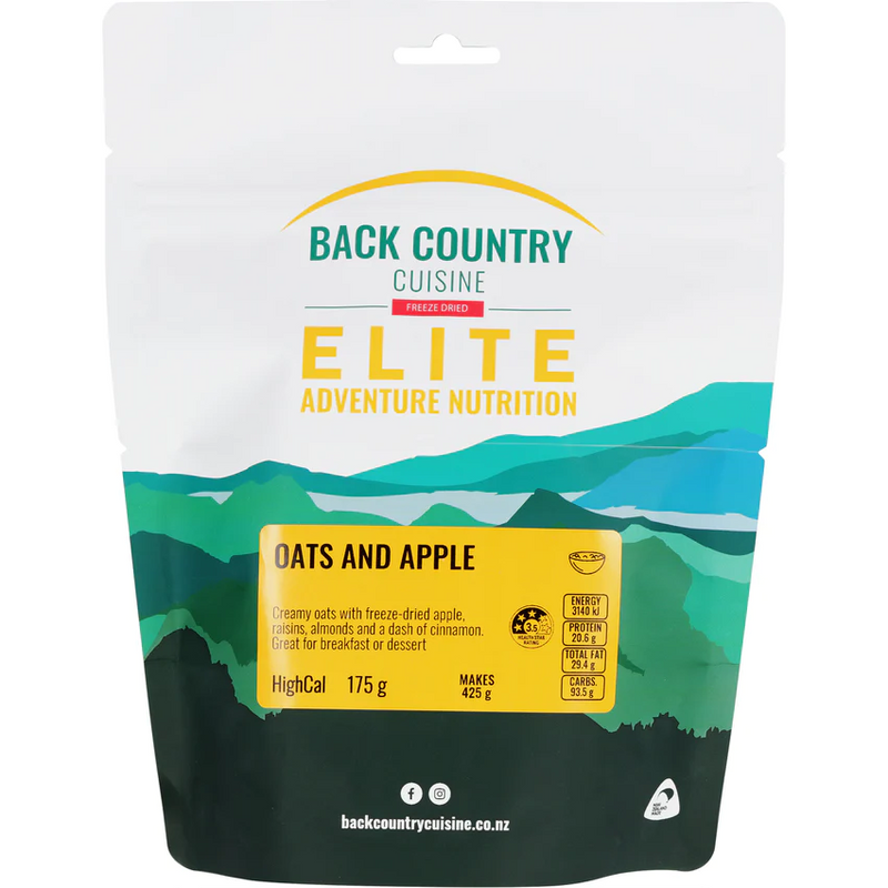 Back Country Cuisine Elite High Cal Oats & Apple Regular