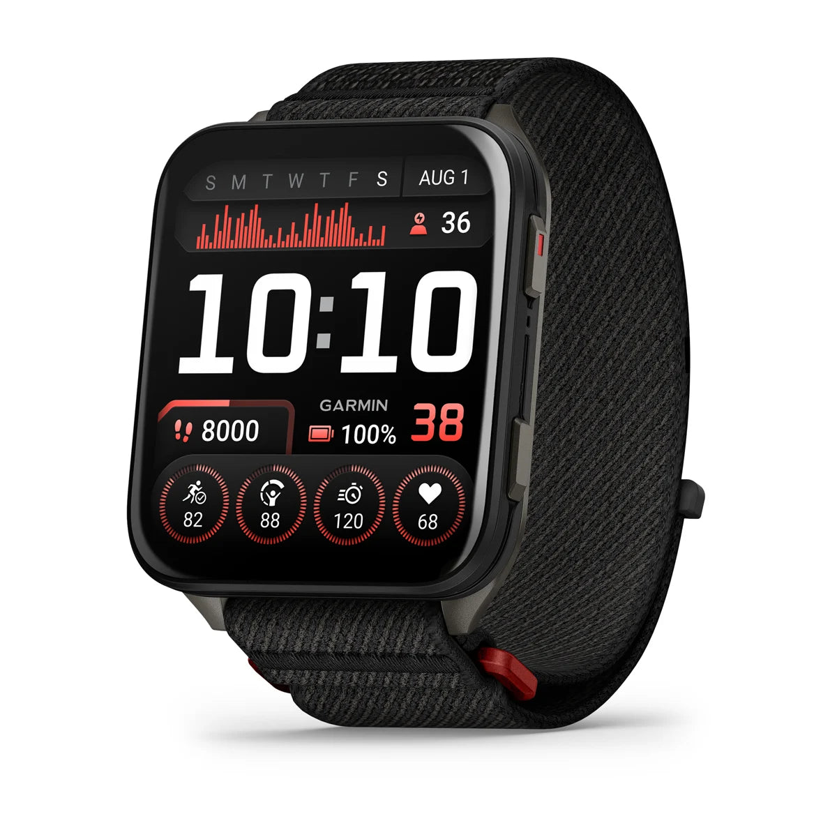 Garmin Venu X1 - Black with Nylon Band