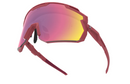 Hilx Kinetik Samurai Sunglasses - Matte Red w/ Red Polarized Lens | Gearshop NZ