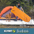 Klymit Insulated Static V Lite Sleeping Mat - Mango | Gearshop NZ