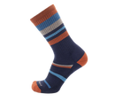 Point6 Merino Hiking Mixed Stripe Light Crew Sock