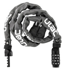 ULAC 52nd Street Hardened Steel Chain Combo Lock 120cm