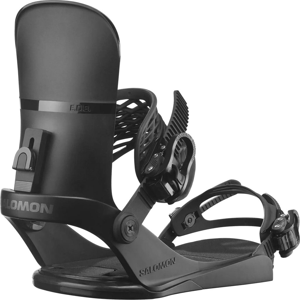 Salomon EDB Snowboard Bindings Black