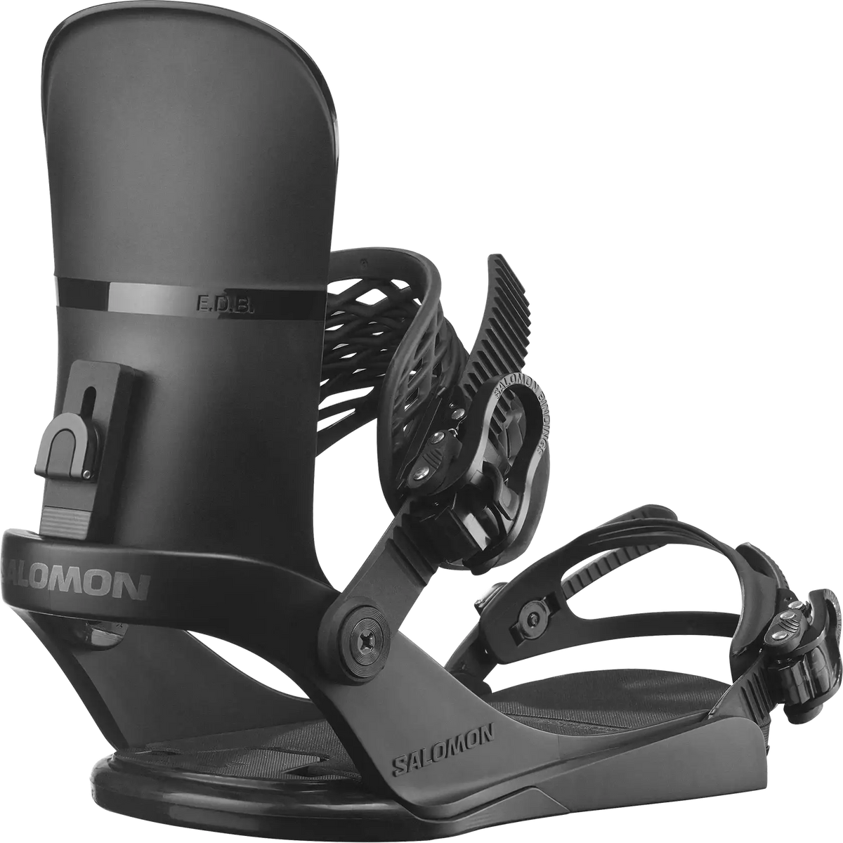Salomon EDB Snowboard Bindings Black