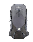 Rab Exion 65ND Hiking Pack Anthracite/Graphene S/M | Gearshop NZ