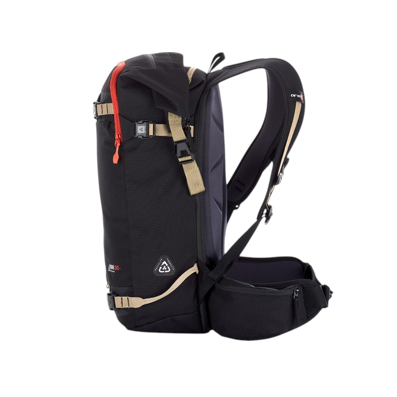 Arva Ride 30+ Snowsports Backpack - Black