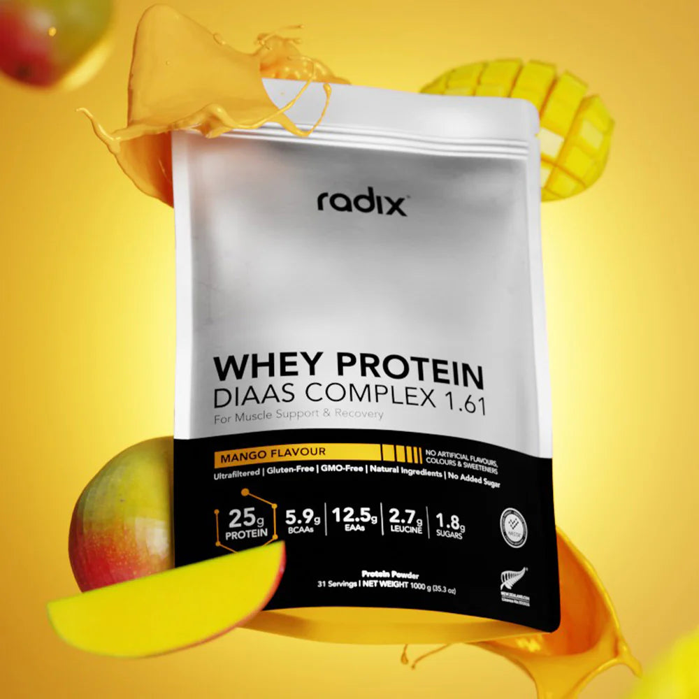 Radix Natural Whey Protein Powder, 1kg