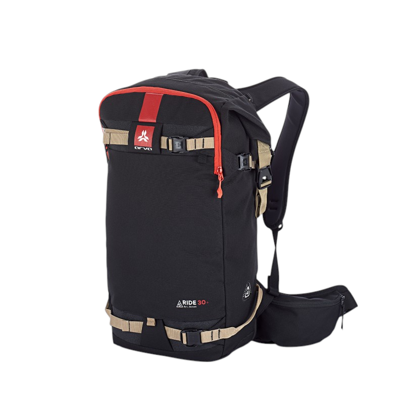 Arva Ride 30+ Snowsports Backpack - Black