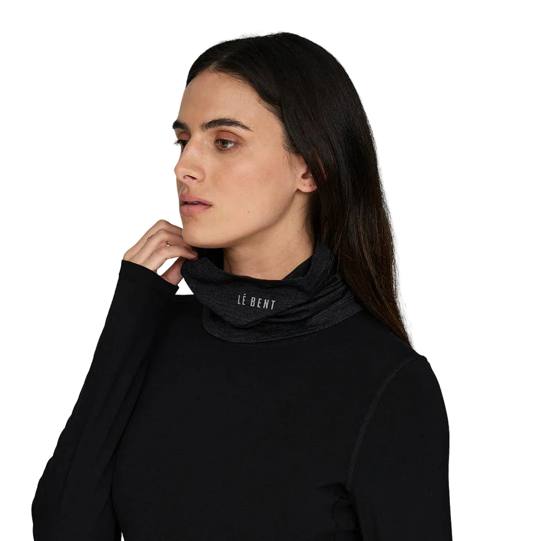Le Bent Featherweight Neck Gaiter - Black
