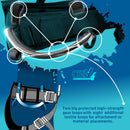 CE4Y Comfy Canyon V2 Harness - Blue Lime | Gearshop NZ