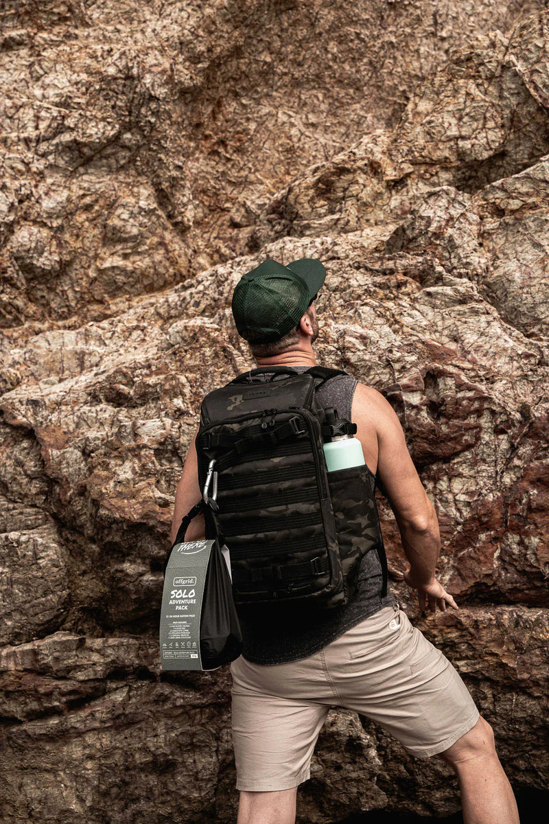 Offgrid Heat & Eat Meal - Ultimate Solo Adventure Pack + Dry Bag
