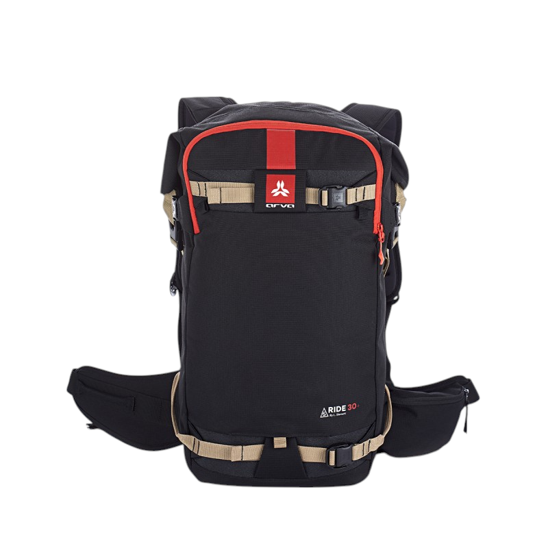Arva Ride 30+ Snowsports Backpack - Black