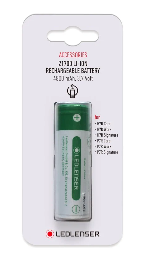 Ledlenser Li-ion 21700 4800mAh 3.7V Battery