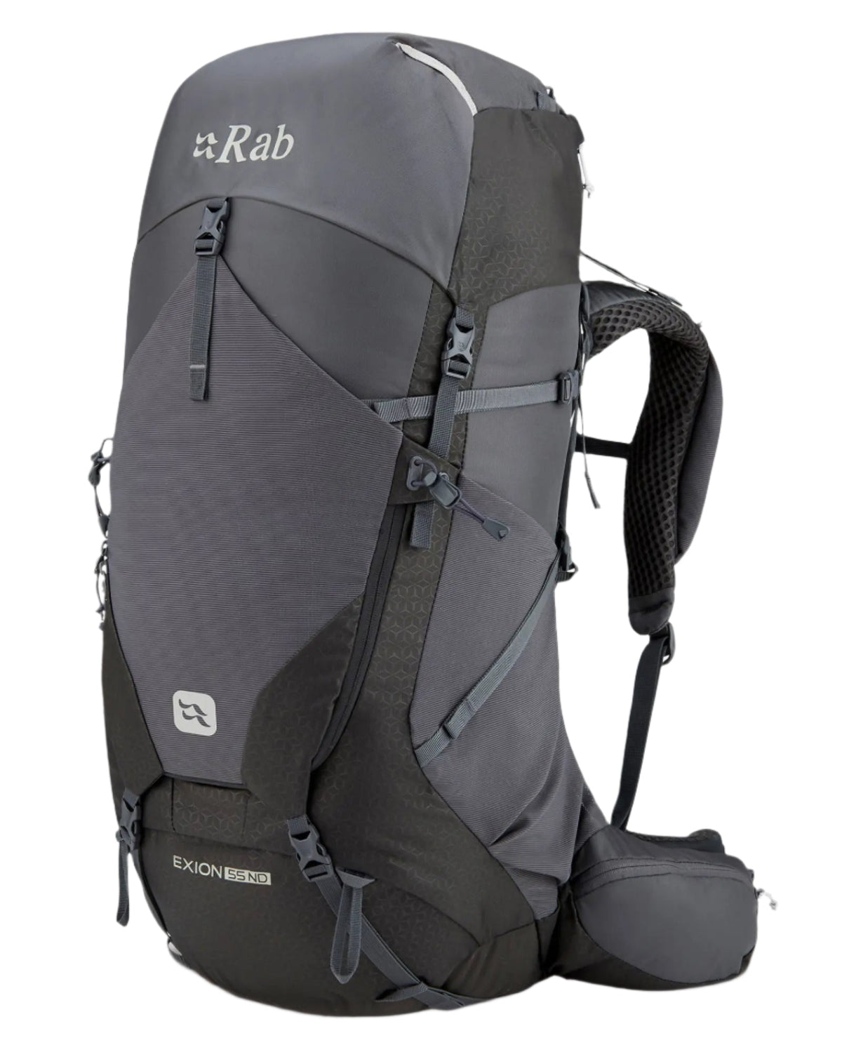 Rab Women's Exion 55L ND Hiking Pack Anthracite/Graphene S/M
