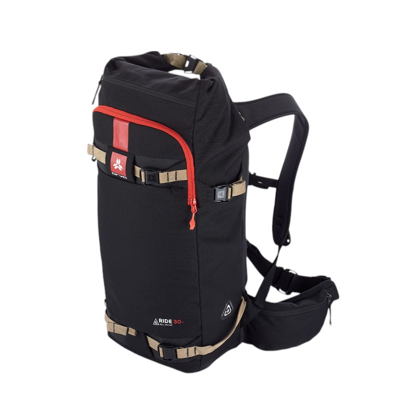 Arva Ride 30+ Snowsports Backpack - Black