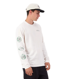 Mons Royale Men's Yonder Merino Organic Cotton Long Sleeve Top | Gearshop NZ