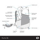 Gossamer Kumo 36 Superlight Backpack | Gearshop NZ