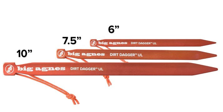 Big Agnes Dirt Dagger UL Tent Stakes