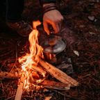 Uberleben Kessel Camp Pot