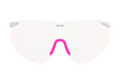 Hilx Domain Kinetik Sunglasses - Shiny White w/ Photochromic Red Lens | Gearshop NZ
