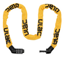 ULAC Street Fighter Hardened Steel Chain Combo Lock | Gearshop NZ