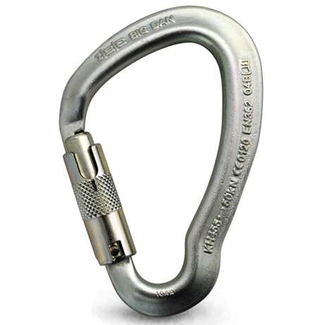 ISC KH 455 Big Dan Steel Triple Lock Carabiner