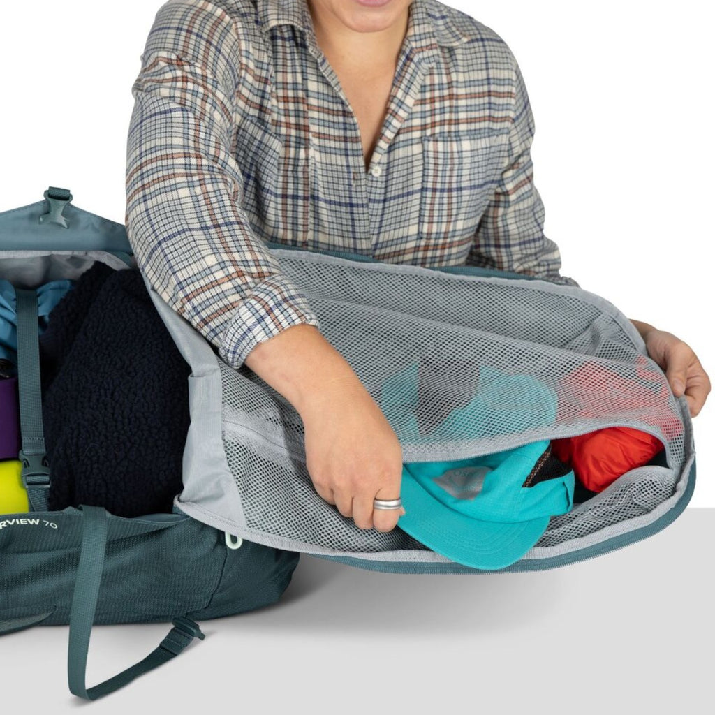 Osprey Fairview 70 Womens Travel Backpack Cascade Blue