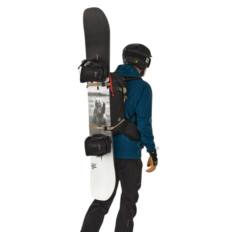 Arva Black Ride 18 Snowsports Backpack - Black