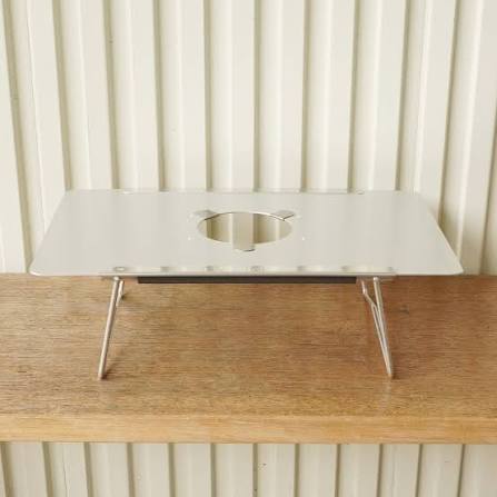 Evernew Aluminum Table w/ Stove Hole