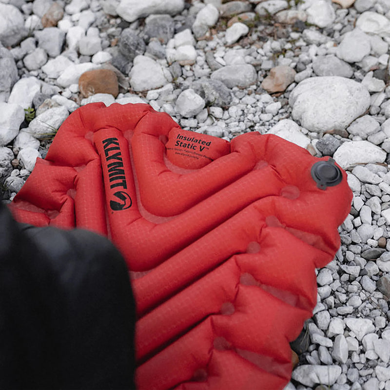 Klymit Static V Insulated Sleeping Mat - Brick Red