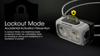 Nitecore NU21 USB Headlamp - Titan White