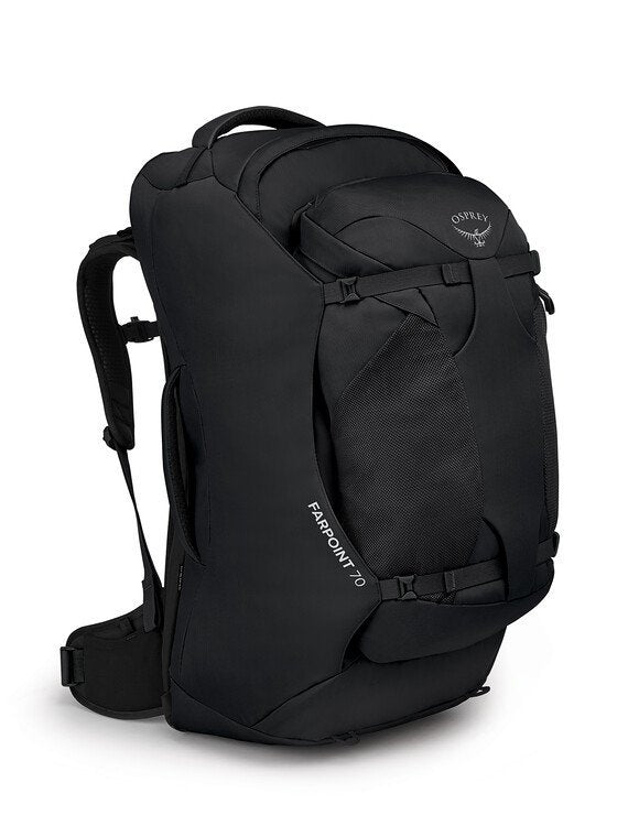 Osprey Farpoint 70 Travel Backpack - Black O/S