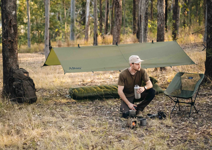 Alton 2.8m x 1.8M Ultralight Hoochie Tarp