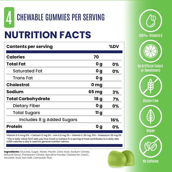 SaltStick Energy Gummies 1x Pack