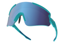 Hilx Kinetik Ronin Sunglasses - Matte Aqua Green w/ Purple Polarized Lens | Gearshop NZ