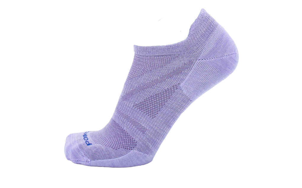 Point6 Merino Ghost Runner Ultra Light No Show Socks