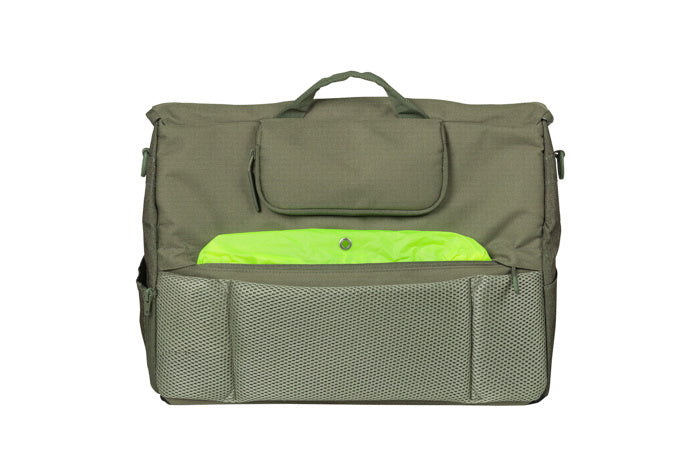 Basil B-Safe Office Commuter Bike Bag w/Rain Cover