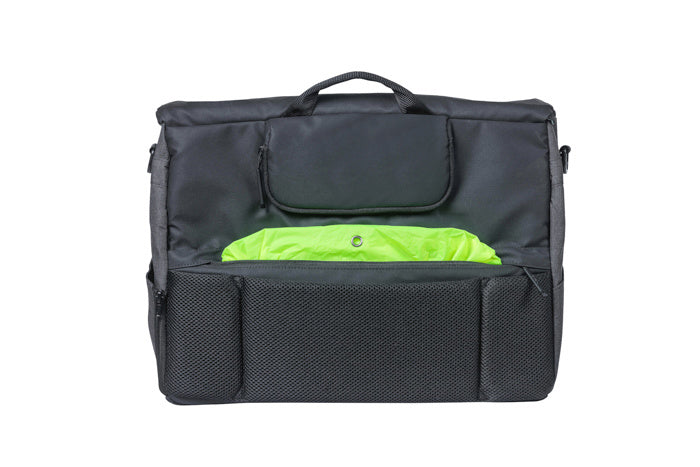 Basil B-Safe Office Commuter Bike Bag w/Rain Cover