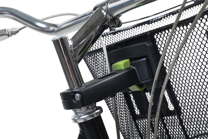 Basil Bremen Front Bike Basket with Ahead Stem Holder